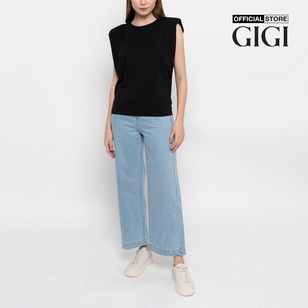 GIGI - Áo thun nữ phom suông sát nách Padding shoulder G1203T212291-66