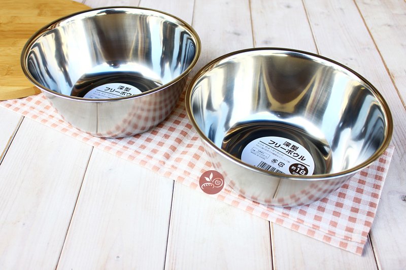 Tô inox sâu lòng Echo Metal 18cm - Hàng nội địa Nhật Bản nhập khẩu chính hãng