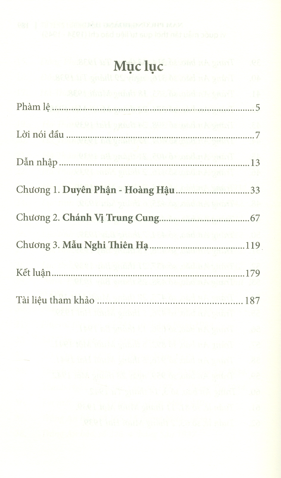 Nam Phương Hoàng Hậu: Vị Quốc Mẫu Tân Thời Qua Tư Liệu Báo Chí (1934 - 1945)