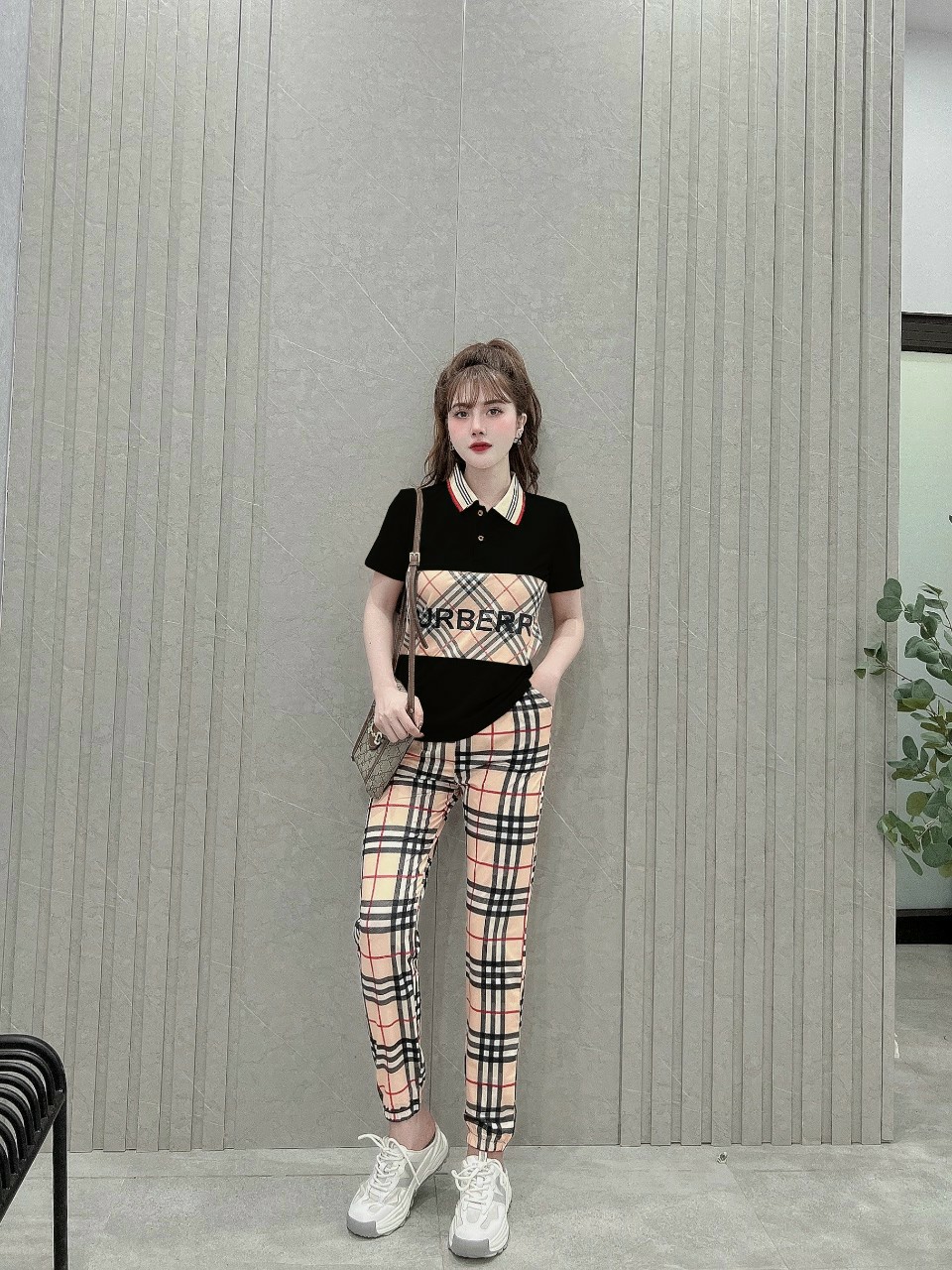 [FREESHIP]Đồ bộ dài thun cotton phối thun lạnh in 3D thể thao kẻ sọc caro sơ mi cài nút