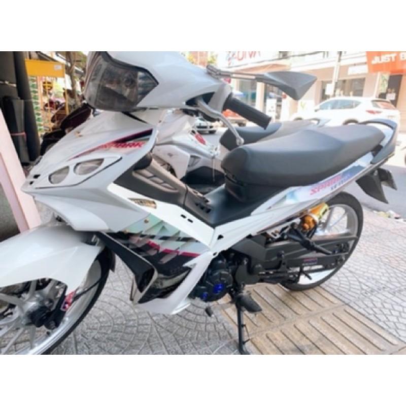 Tem exciter 2010 spark bạc crom