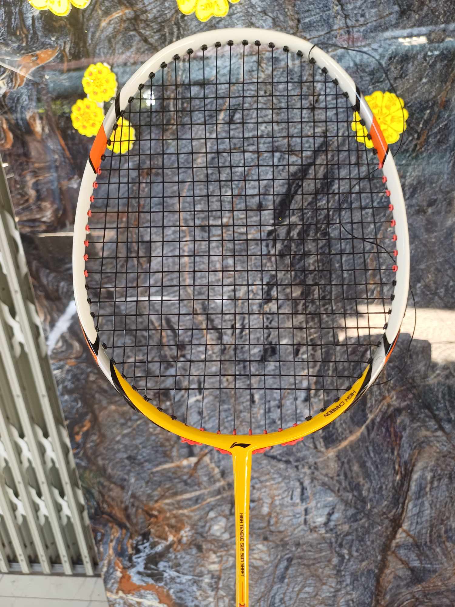 Vợt cầu lông vợt đơn Lining 1600 căn sẵn 9kg