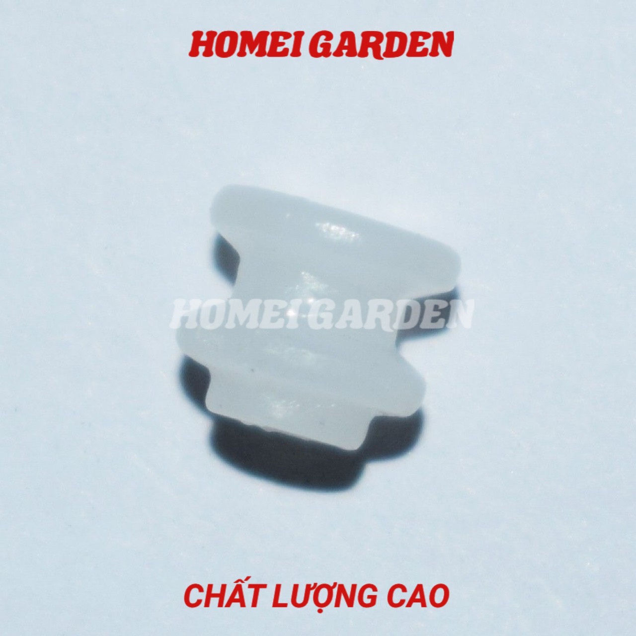 10 ròng rọc nhựa 6X2mm màu trắng 62A DIY - HM0077