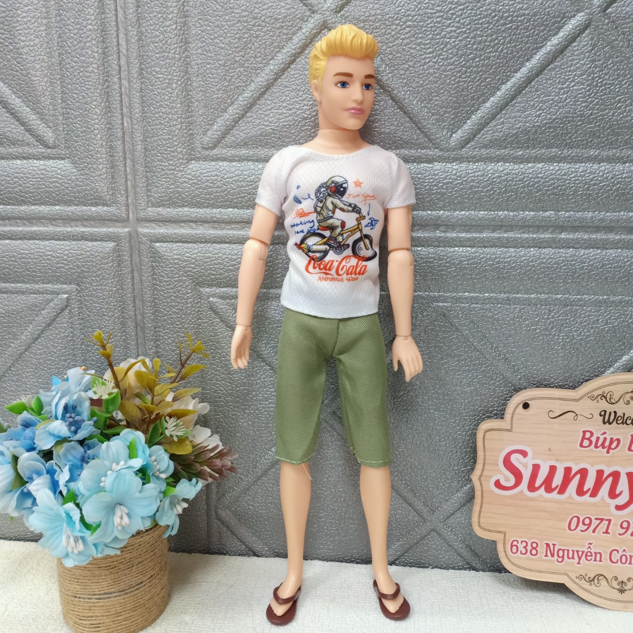 Búp bê Ken nam 12 khớp giá cực tốt Sunnydoll