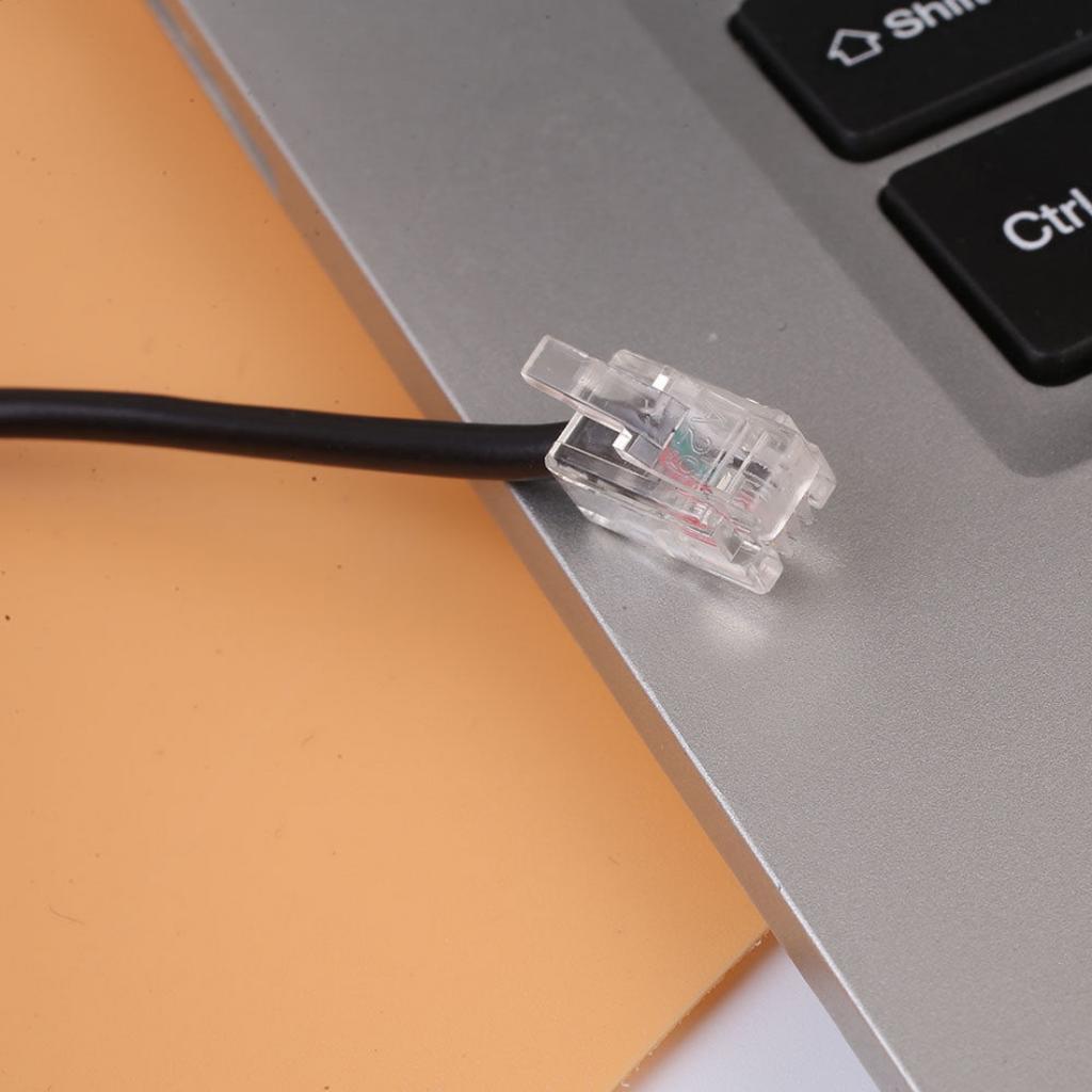 2X  to 3.5mm 2.5mm Plug Cable Connector For Telephone Headsets