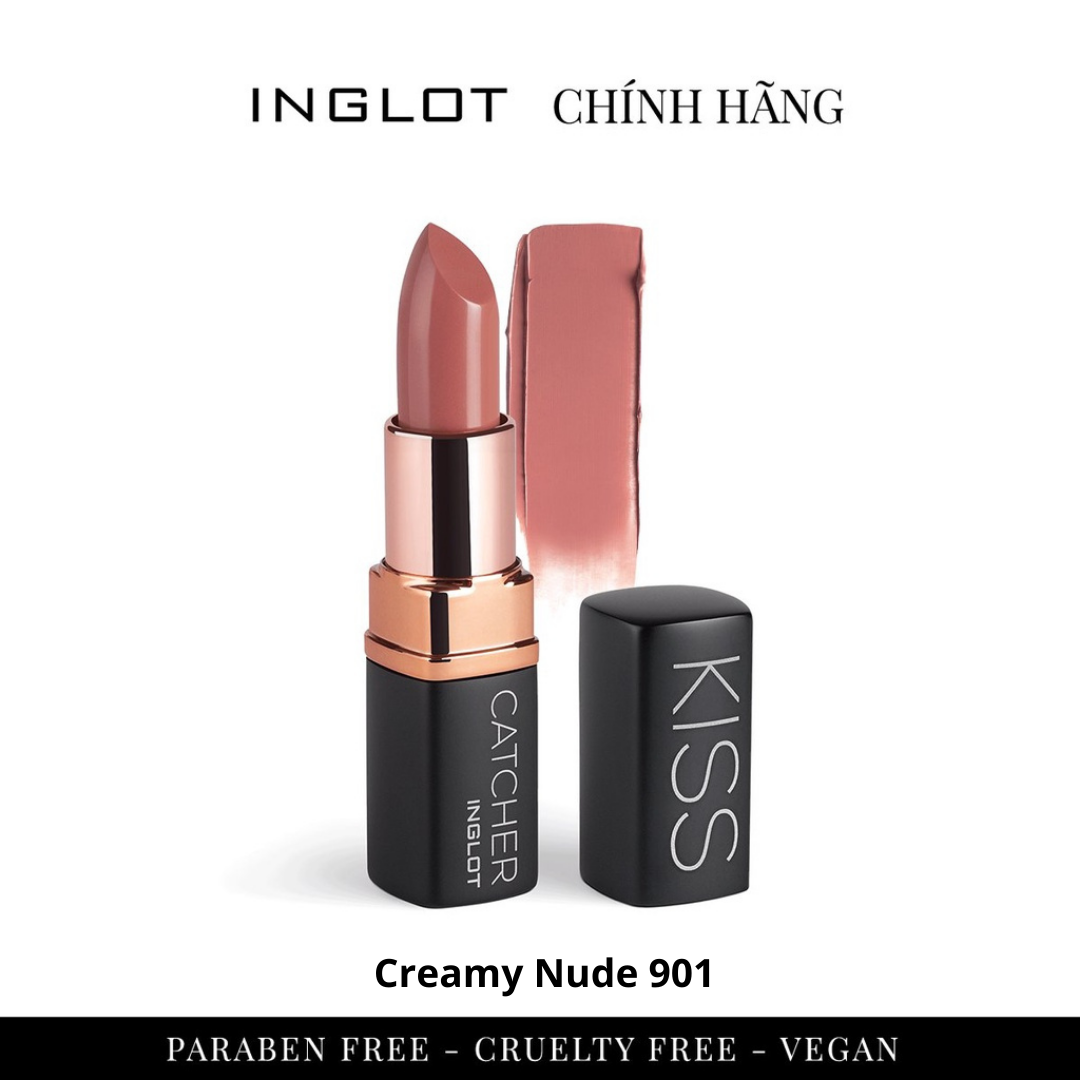 Son thỏi có dưỡng Kiss Catcher Lipstick Inglot 4.5g