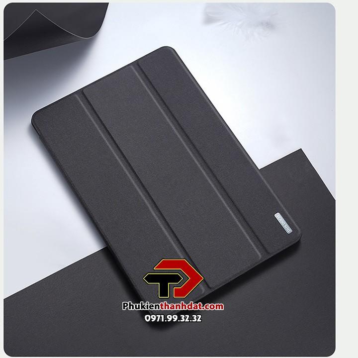 Bao da thông minh dành cho Samsung Tab S7, Tab S7+, Tab S7 FE, S8+ Plus, S8, S8 Ultra, S6 Lite P610/P615, S6 Lite 2022 Chính hãng Dux Ducis domo có khay đựng bút - Hàng Chính Hãng