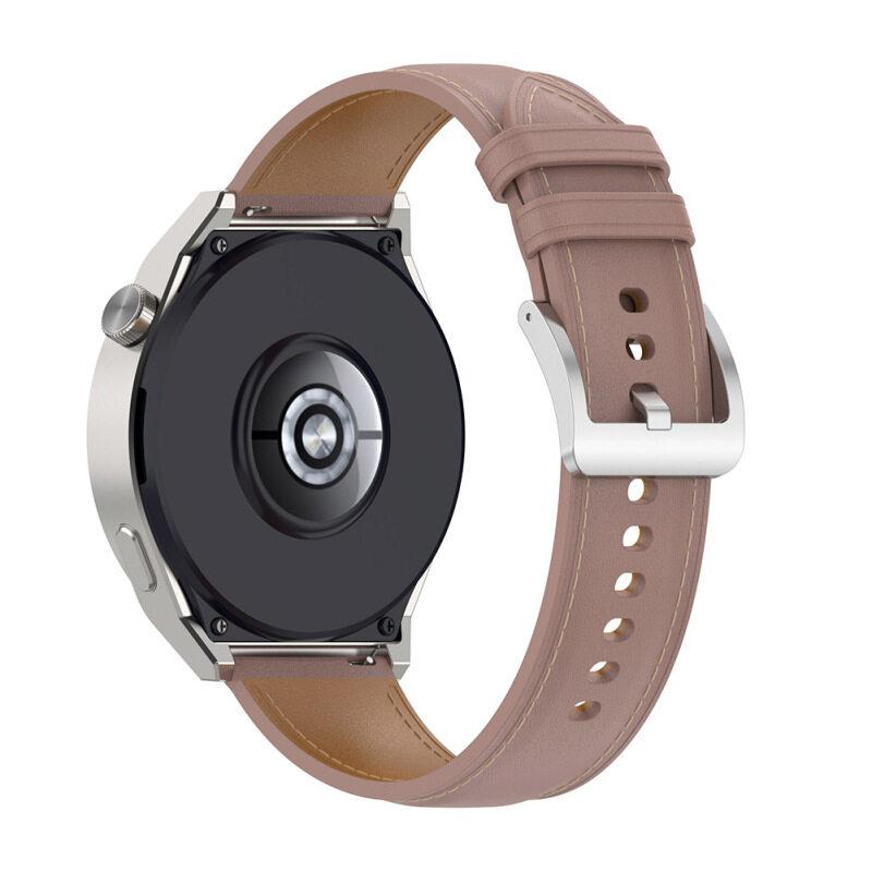 Dây đeo đồng hồ bằng da Dây đeo tay mềm không thấm nước Tương thích cho Đồng hồ thông minh Huawei Watch Gt3 Pro 46mm / 43mm
