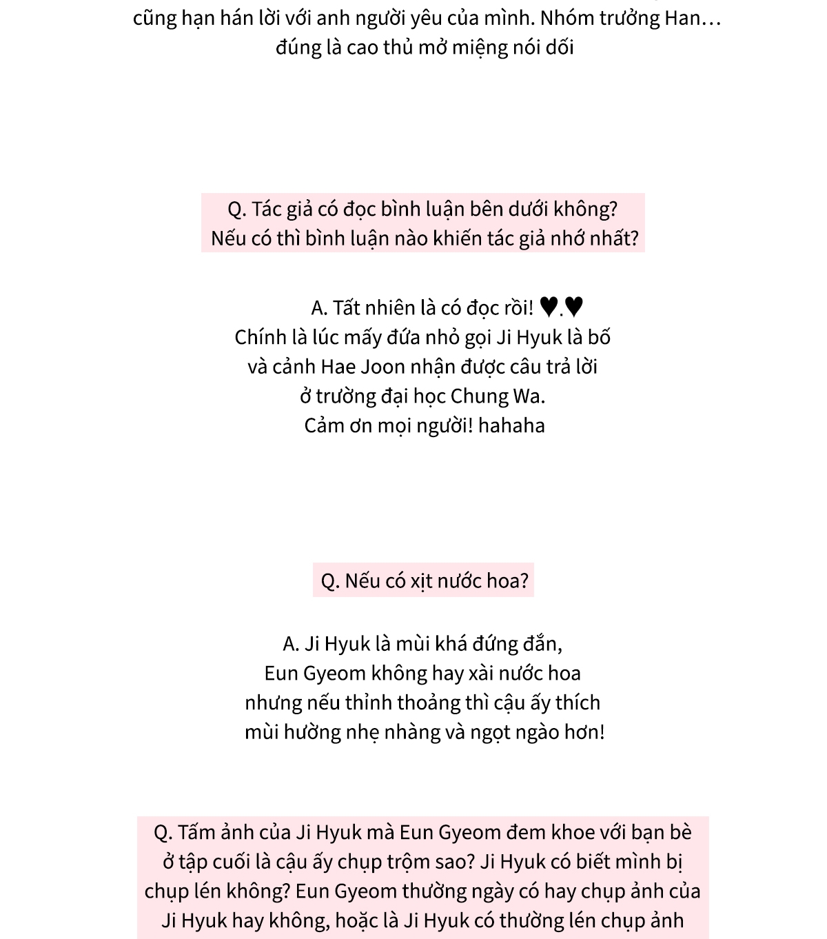 không chốn yêu đương chapter 0 46