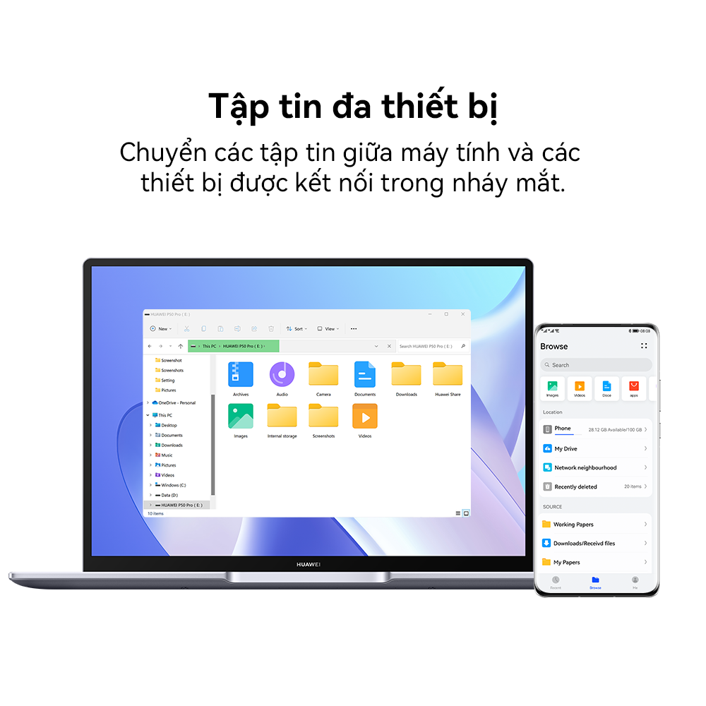 Máy Tính Xách Tay HUAWEI MateBook 14 (16GB/512GB) | Intel Core i5 Thế Hệ Thứ 12 | Màn Hình HUAWEI 3:2 Fullview 2k | Nút Nguồn Vân Tay | Hàng Chính Hãng