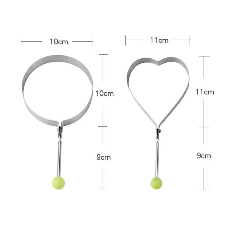Bộ khuôn rán trứng 4 hình dễ thương