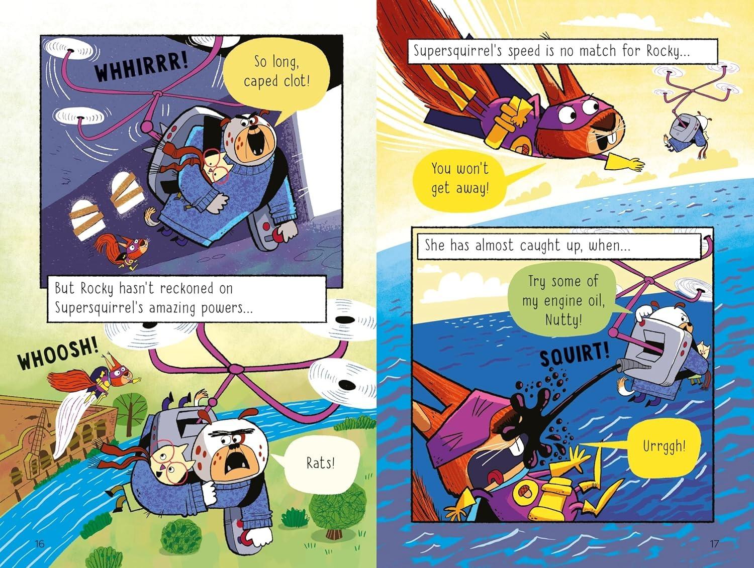 Sách ngoại văn: Supersquirrel And The Crazy Rain Maker