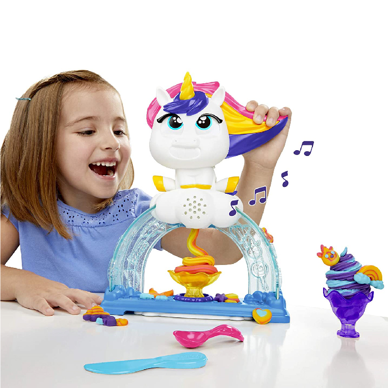 Bộ đồ chơi đất nặn máy làm kem Unicorn kỳ diệu Play-doh E5376