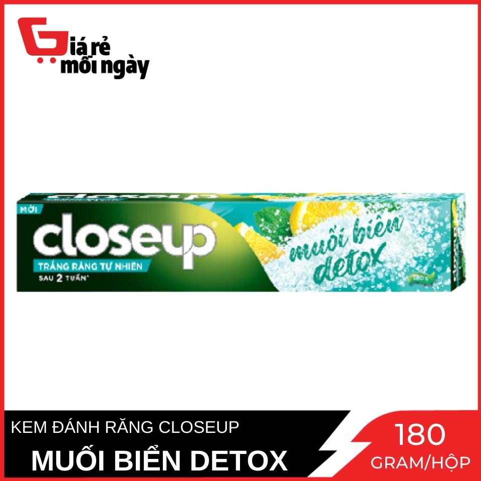 Kem Đánh Răng CloseUp Muối Biển và Chanh 180gr