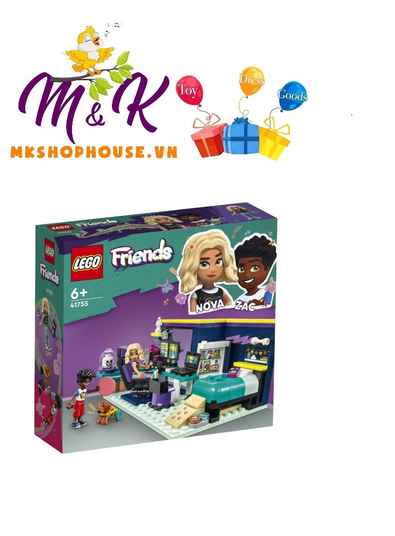 LEGO Friends 41755 Phòng Ngủ Của Nova (179 Chi Tiết)