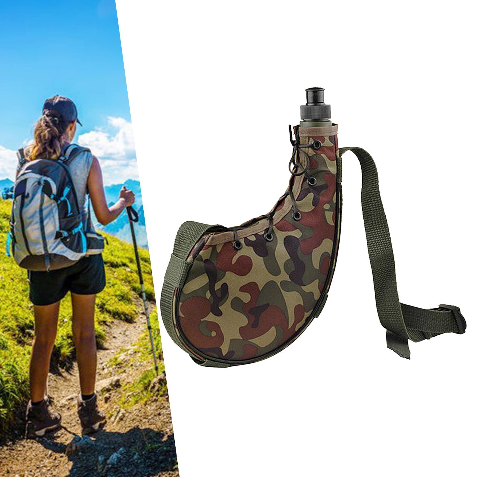 Water Bottle Camping Hip for Hunting Trekking