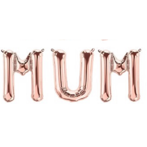 Bộ bong bóng chữ Thank You Mom ballloon set mfd25