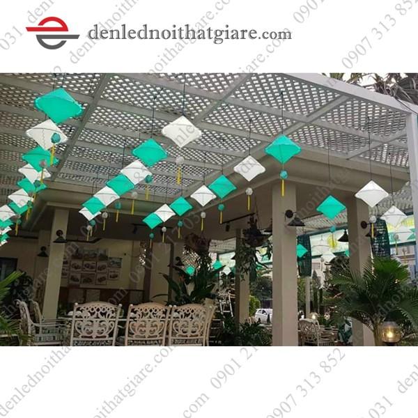 Đèn lồng NÓN LÁ bằng nhựa 40cm 050E40