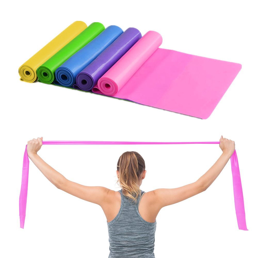 Băng Cản Yoga, Được Làm Bằng Mủ Cao Su Thiên Nhiên, Có Độ Đàn Hồi Và Độ Bền Cao,Hỗ Trợ Tập Nhiều Vùng Cơ