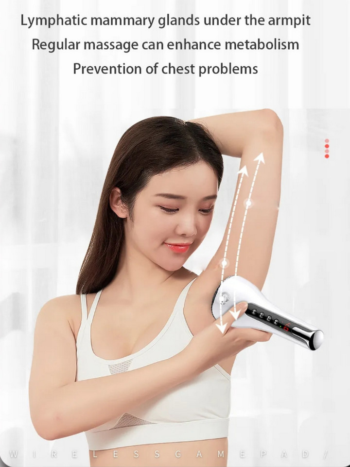 Máy Massage Xung Điện RASTU Body Cao Cấp + Tặng 5 chai tinh dầu - Home and Garden