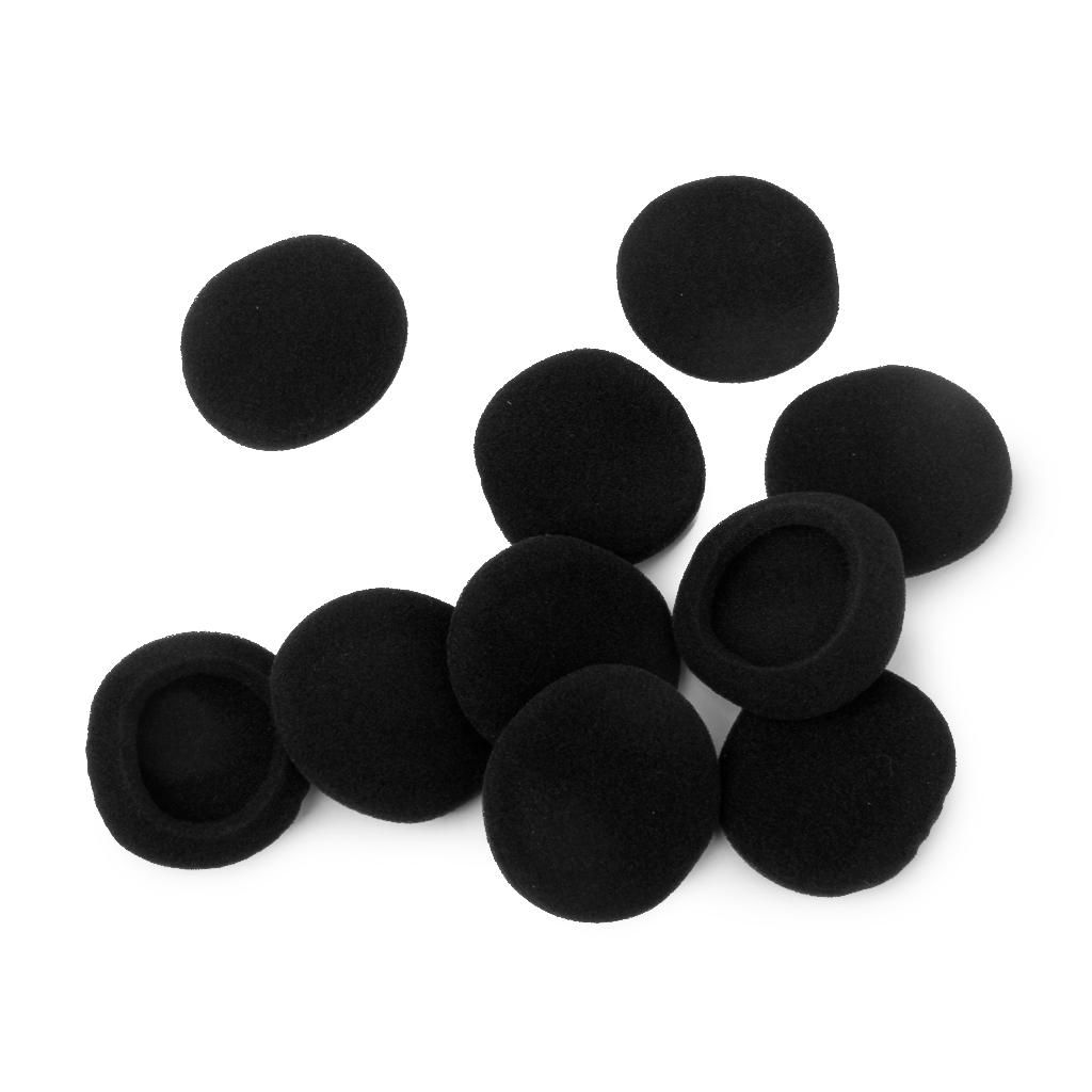 10pcs Soft EarPads For MDR Headset Covers Earphone Foam Pad Cushion 40mm