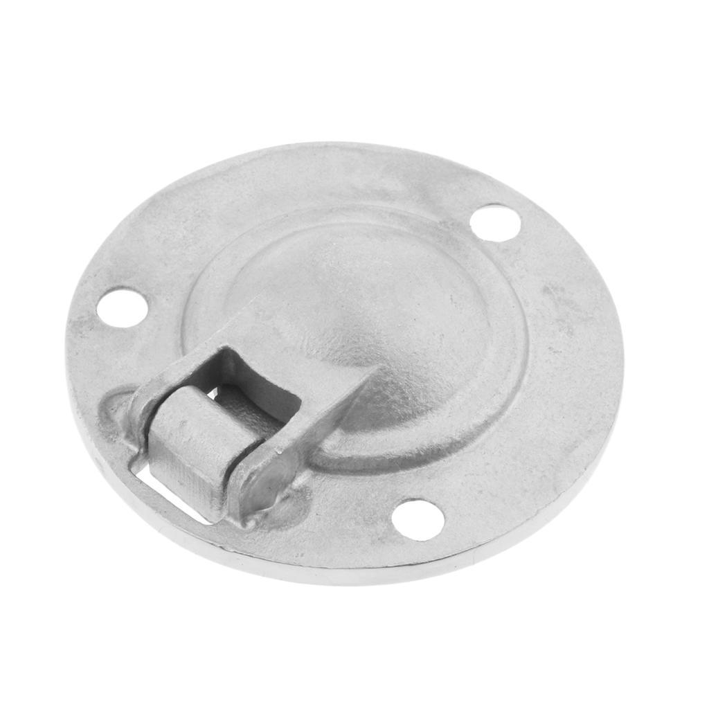3Pcs Stainless Steel 316 Marine Boat Flush Pull Latch Lift Handle 50mm