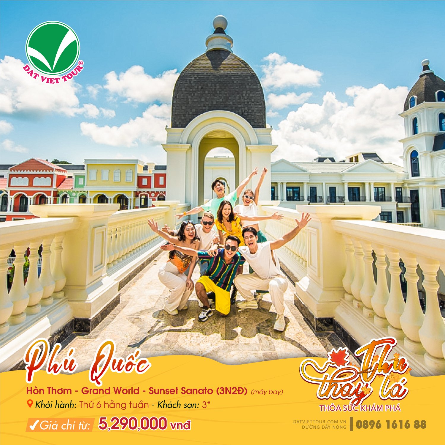 Phú Quốc | Hòn Thơm | Grand World | Sunset Sanato