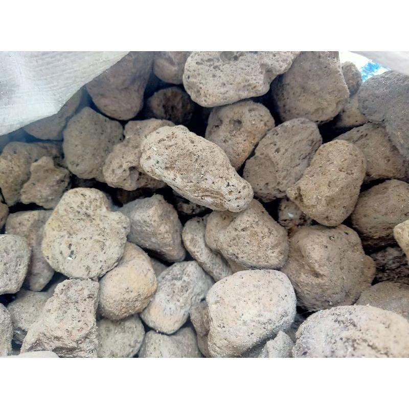 Đá lông vũ lọc nước hồ cá bể cá.sẻi 2-4 cm