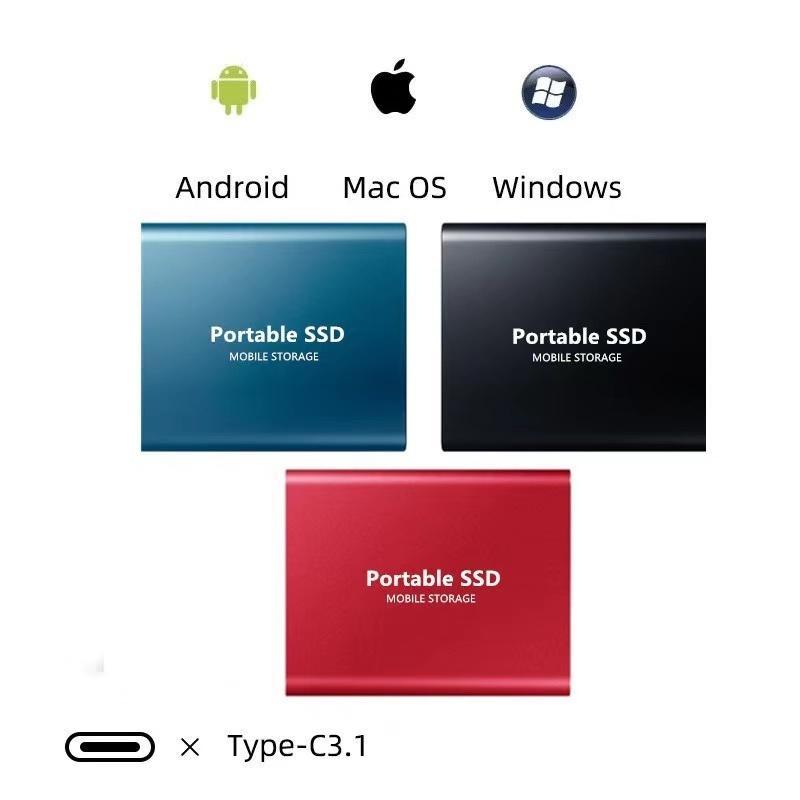 Ổ Cứng di động SSD 16TB/30TB ổ di động 4TB/8TB Usb 3.0 Loại-c HD ổ cứng ngoài 1TB/2TB