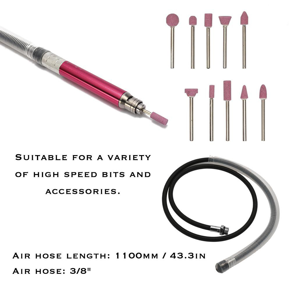 Bộ máy mài hơi cầm tay dạng bút AT-010K 16PC , Máy mài hơi cầm tay - Máy mài hơi mini - Máy mài cầm tay dùng khí nén