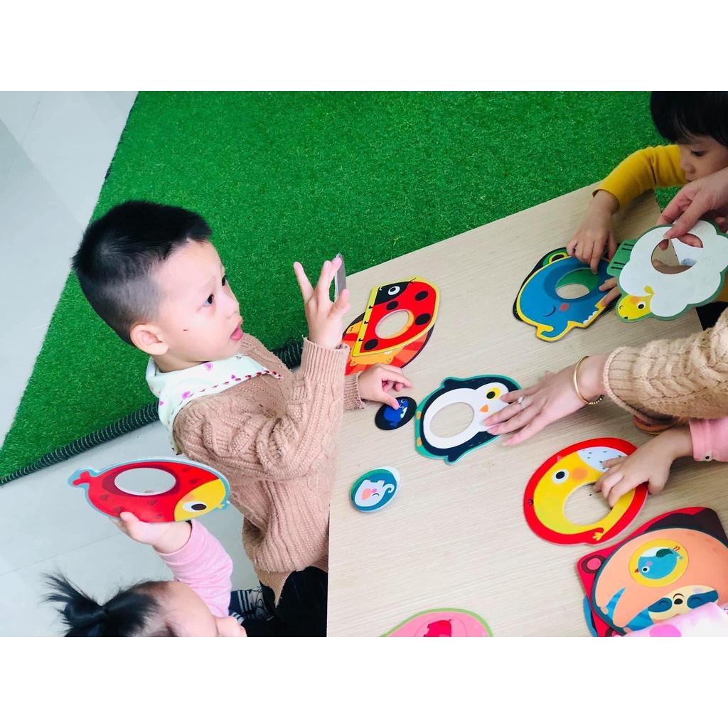 ️ĐỒ CHƠI XẾP HÌNH️ BABY PUZZLE GHÉP HÌNH 2 MẢNH ĐẦU ĐỜI 24 CHI TIẾT PHÙ HỢP CHO BÉ TỪ 1.5Y