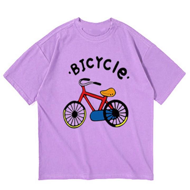 Áo thun bé trai form rộng in hình BYCICLE - ATBT10