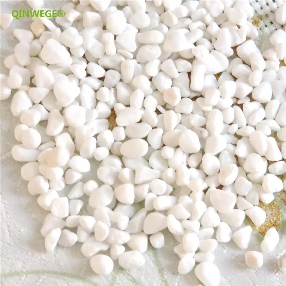 Sỏi trắng trang trí bể cá, tiểu cảnh sân vườn-sỏi trang trí chậu cây
