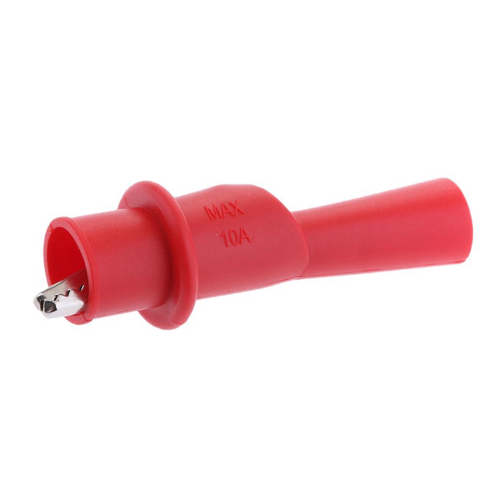 Crocodile Clips Electrical Clamp Alligator Clip Probe For Testing Meter