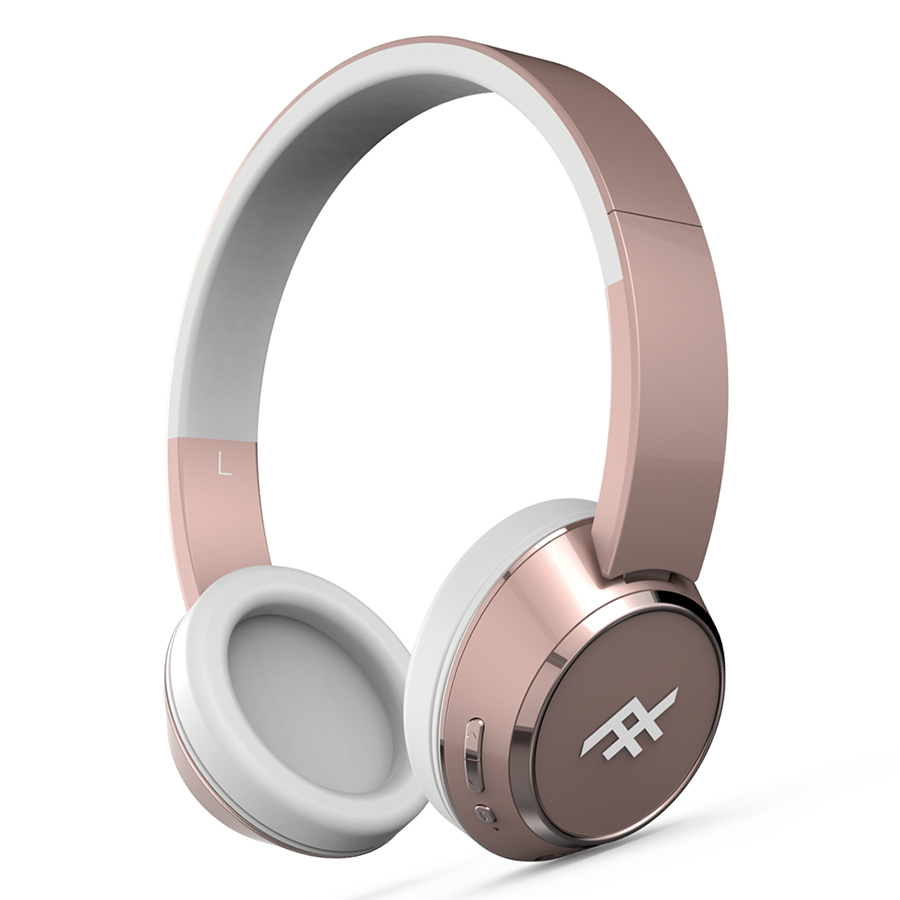 Tai Nghe Bluetooth Chụp Tai On-ear iFrogz Audio Coda Rose Gold - Hàng Chính Hãng