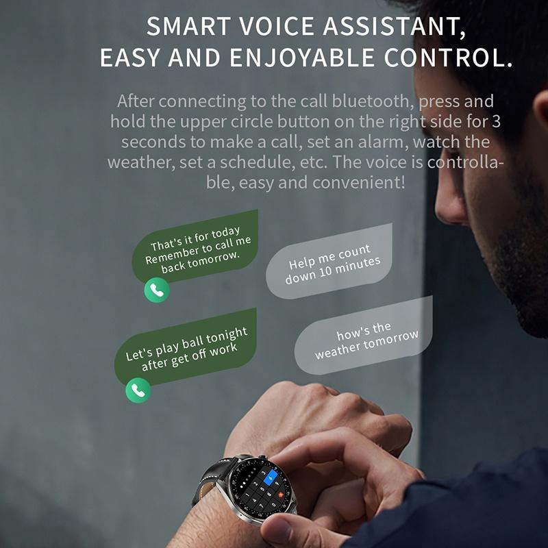 Đồng Hồ Thông Minh 2022 NFC AI Có Chức Năng Gọi Điện Thoại Chống Nước Dành Cho Android IOS WS3 pro