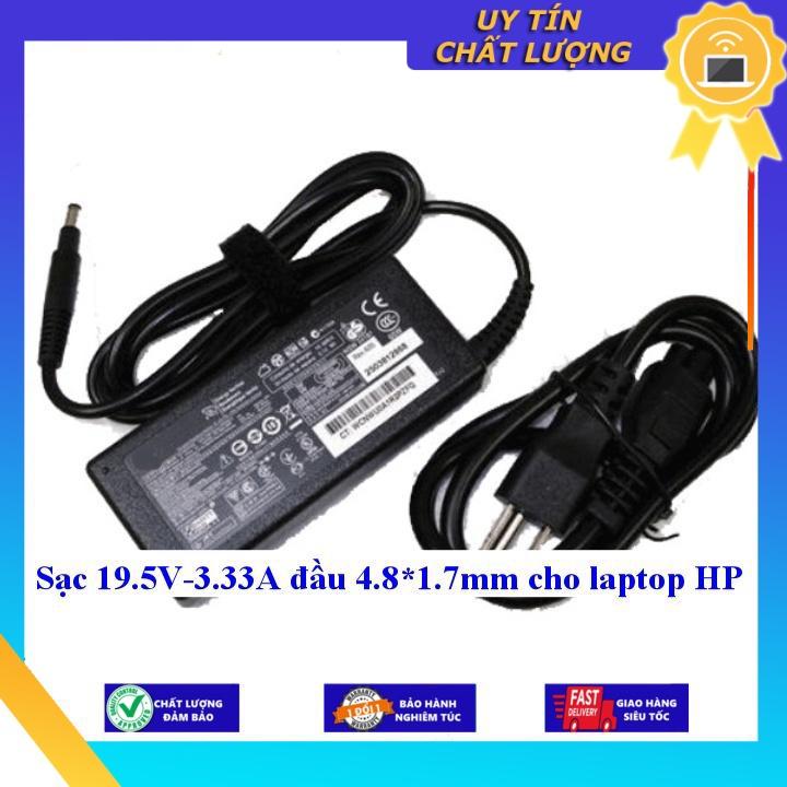 Sạc 19.5V-3.33A đầu 4.8*1.7mm cho laptop HP - Hàng Nhập Khẩu New Seal