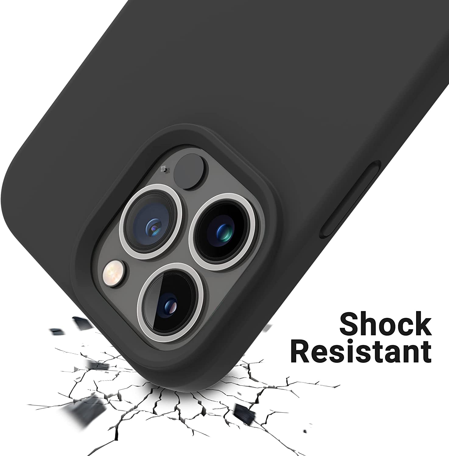 Ốp lưng silicon case cho iPhone 14 Pro Max (6.7 inch) siêu mỏng 0.3mm chống bám bẩn hiệu Memumi Liquid mặt lưng siêu mềm mịn, có gờ bảo vệ camera - hàng nhập khẩu