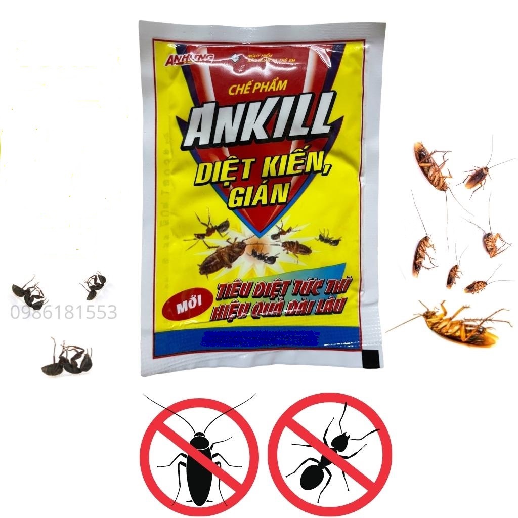 Chế phẩm diệt Kiến Gián Côn trùng ANKILL