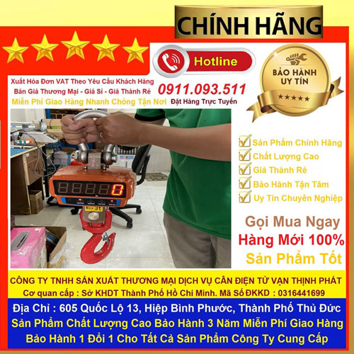 Cân Treo Điện Tử OCS JJE 3 Tấn