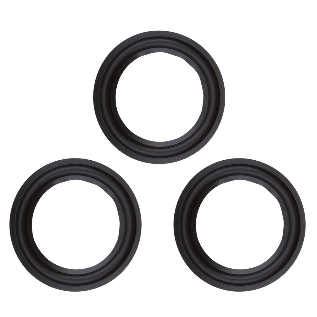 3x Loa Âm Thanh Cao Su Xốp Loa Edge Sửa Chữa Phụ Kiện 4 Inch