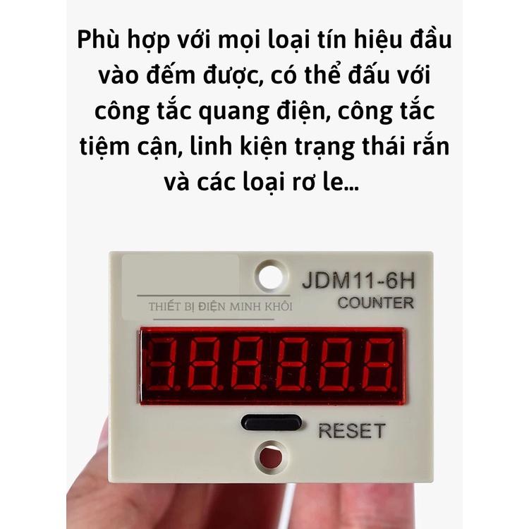 Bộ Đếm Số Điện Tử Counter JDM11, máy đếm điện tử