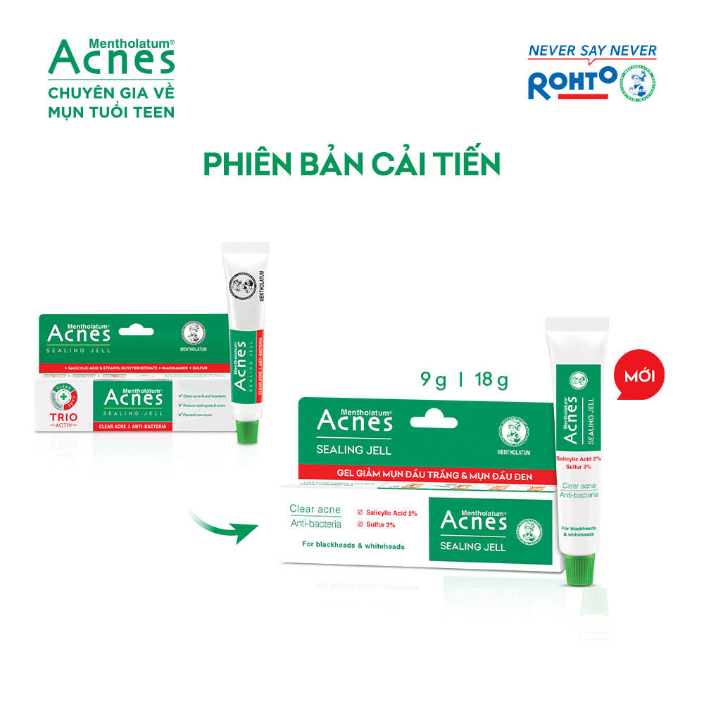 Gel ngừa mụn kháng khuẩn Acnes Sealing Jell
