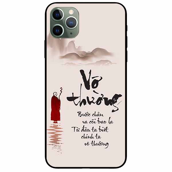 Ốp lưng in cho Iphone 11 Pro Mẫu Vô Thường Bước Chân