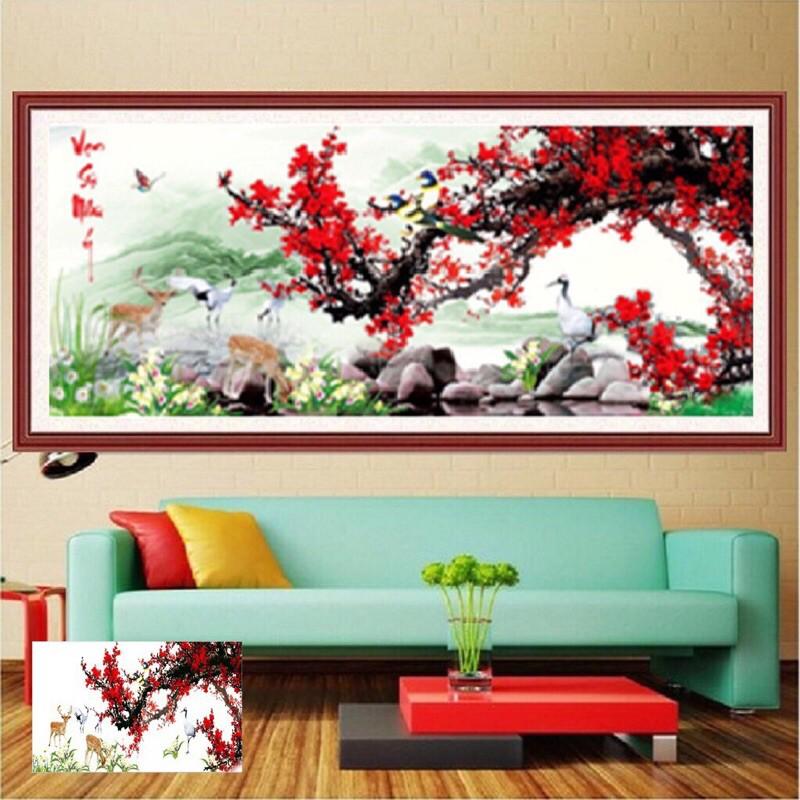 Tranh đính đá Vạn Sự Như Ý Vs328 chưa đính