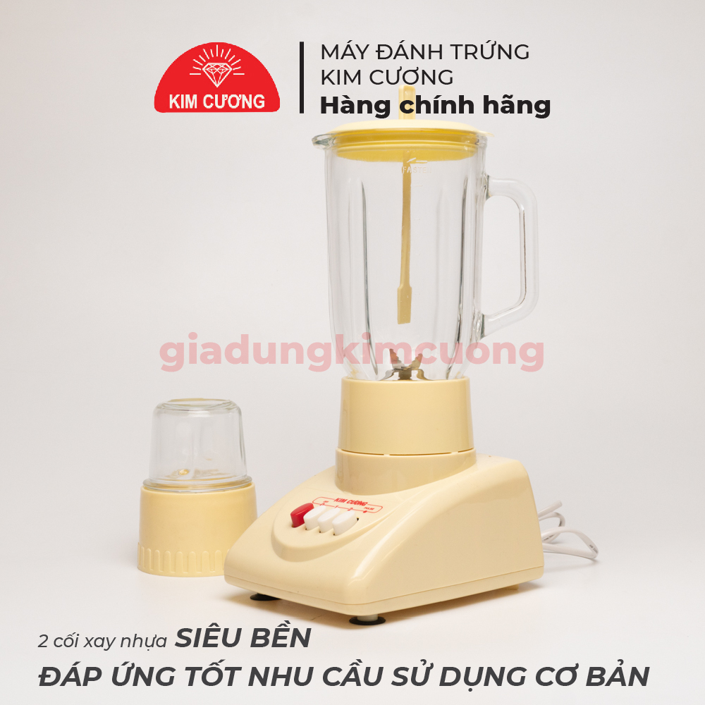 Máy Xay Sinh Tố Đa Năng 2 Cối Kim Cương - Hàng Chính Hãng