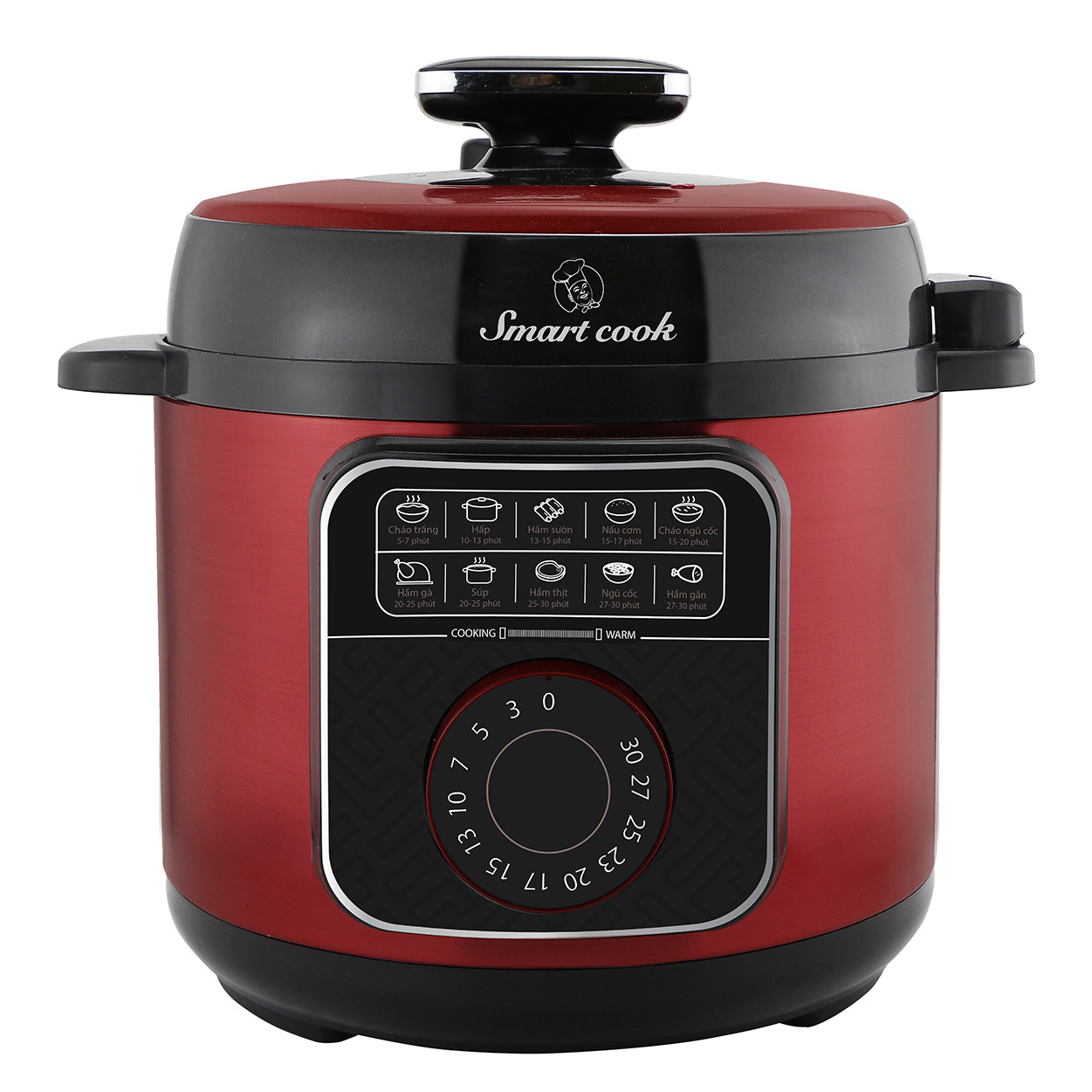 Nồi Áp Suất Điện 5 Lít Elmich Smart Cook Pressure Cooker PCS-1801 900W hàng chính hãng