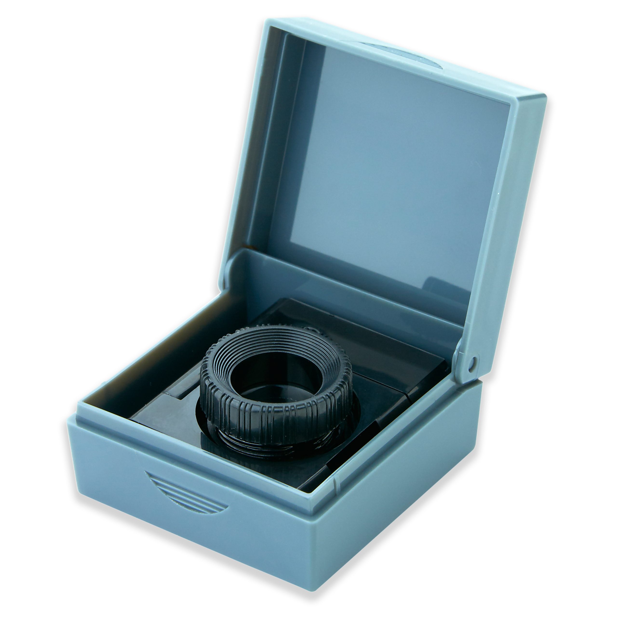 Kính lúp mini soi vải có thước đo Carson 11.5x (có đèn) LT-10 - Hàng chính hãng