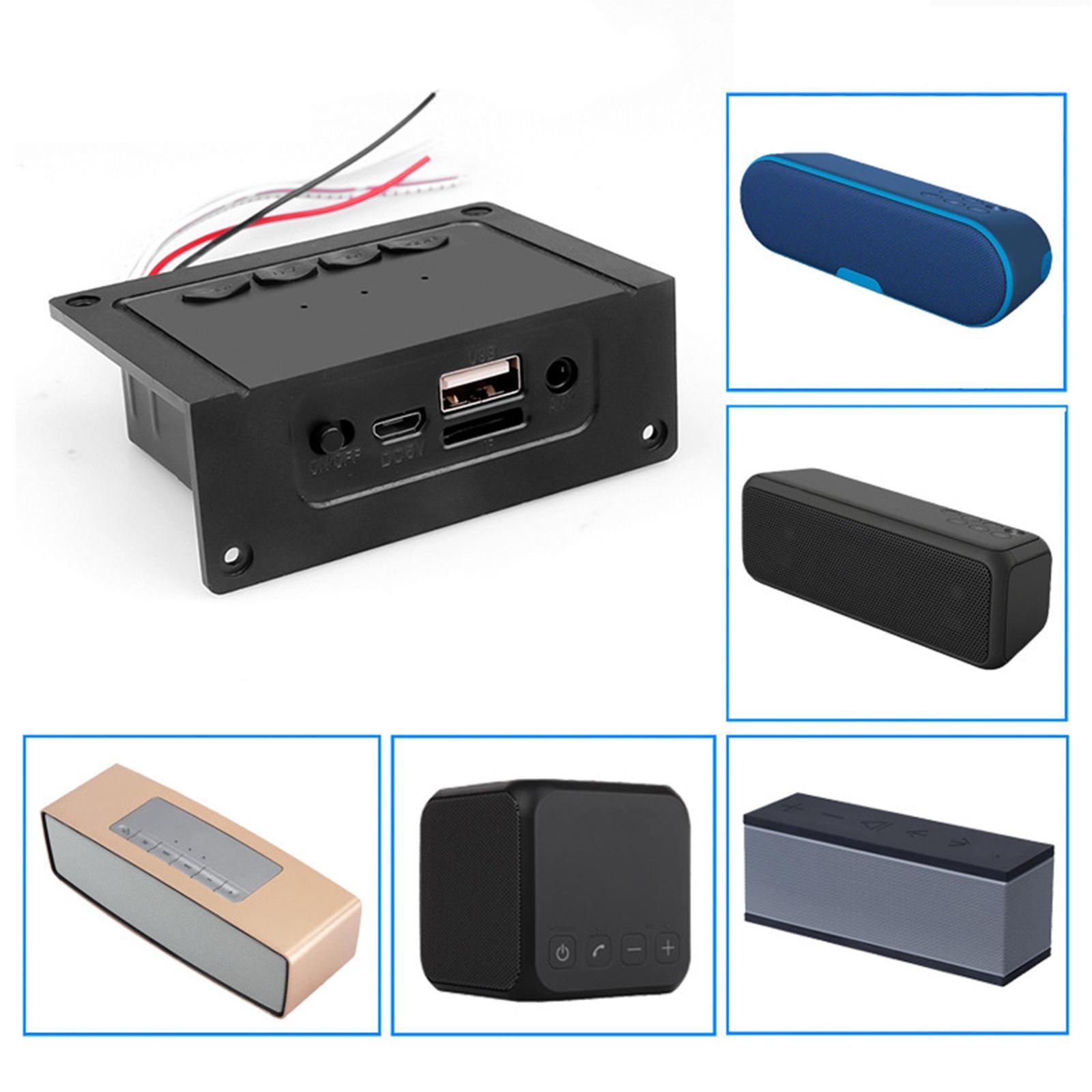 Car MP3 Board AUX Handsfree Calls 3.7V/5V FM Radio Amplifier Car