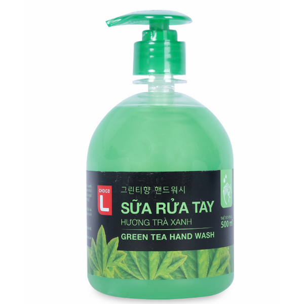 Sữa Rửa Tay Hương Trà Xanh Choice L (CL) (500ml)